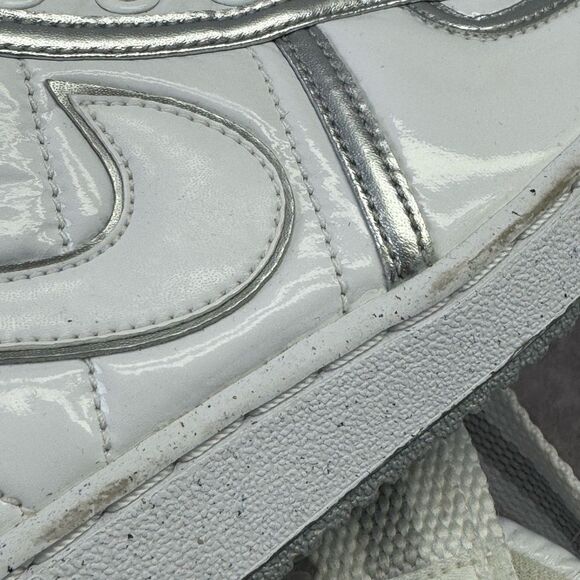 Nike Vandal Women’s White Silver High-Top Sneakers SAMPLE/PROTOTYPE 7 - Picture 6 of 10